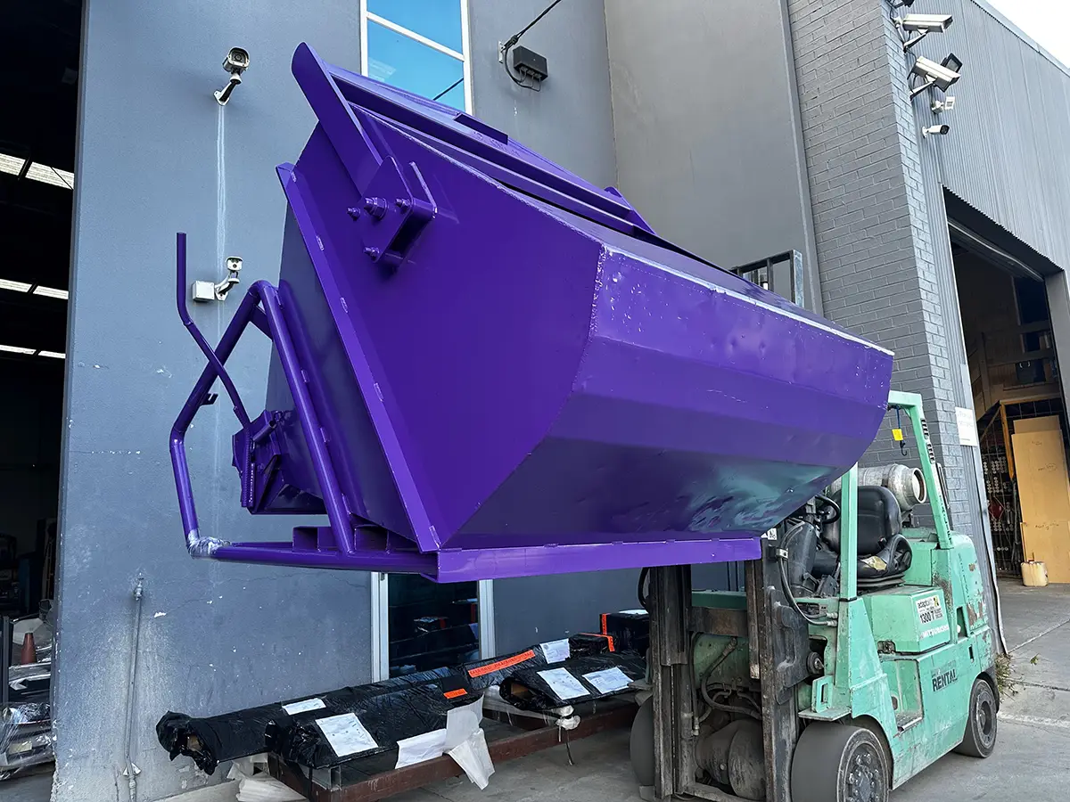 Purple coating