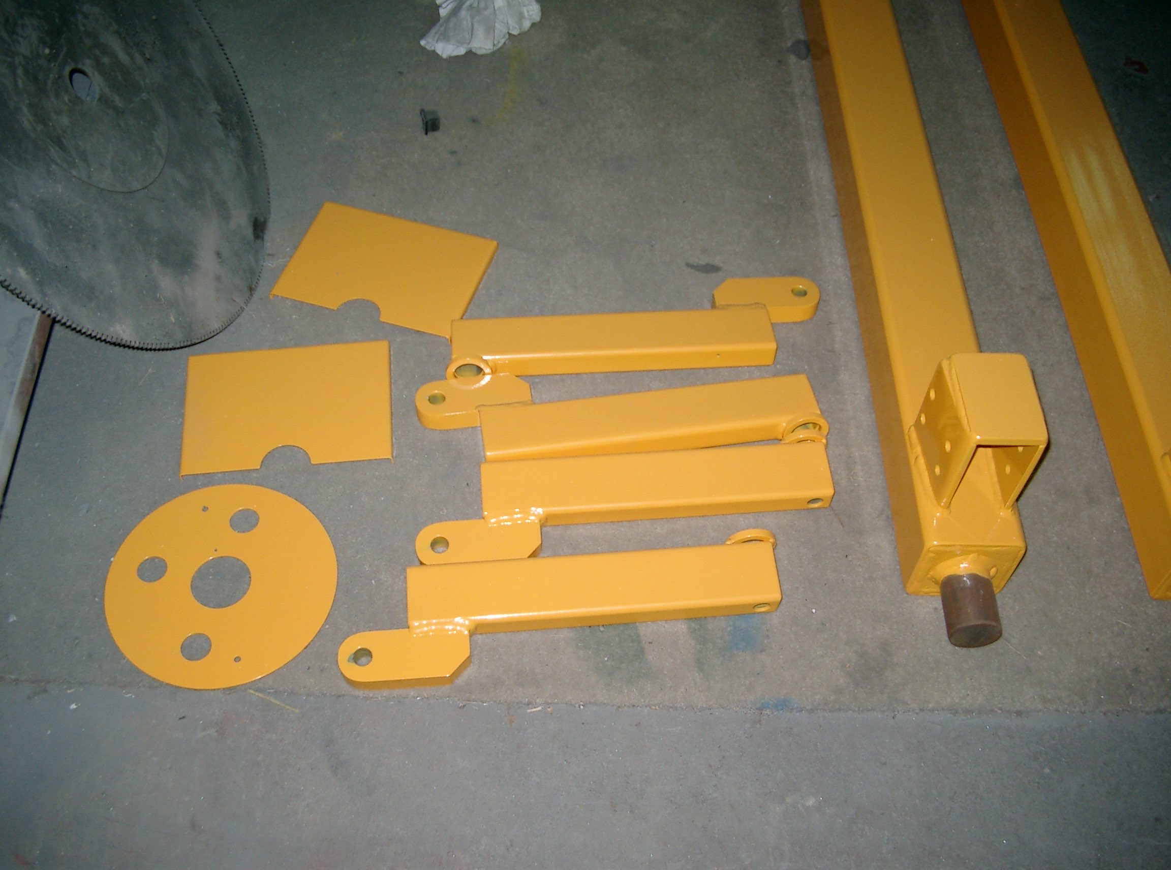 Equipment close-up