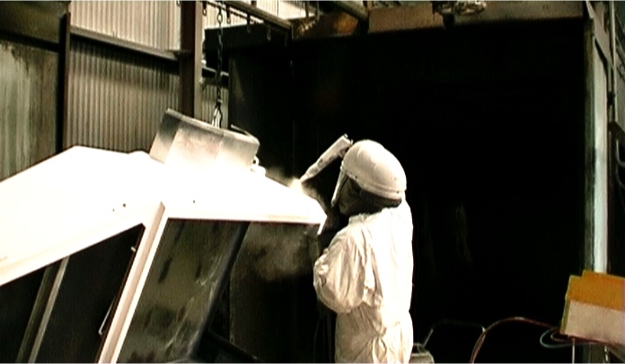 Technician at work